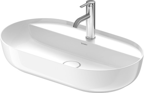0380702300 Накладная раковина на столешницу  овальная Duravit Luv - Вид №1