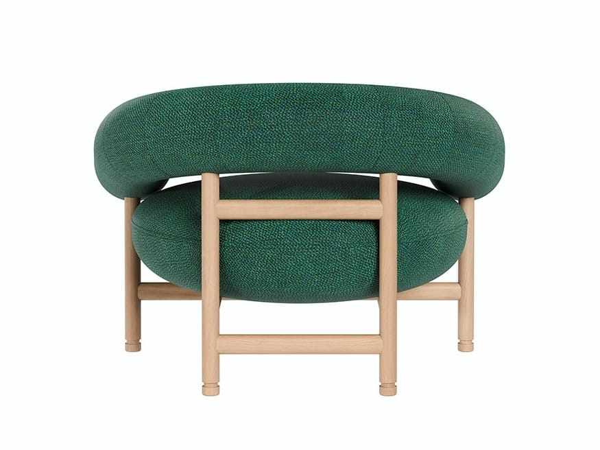 Тканевое кресло с подлокотниками Wewood LOOP ARCH-00071632 - Вид №15