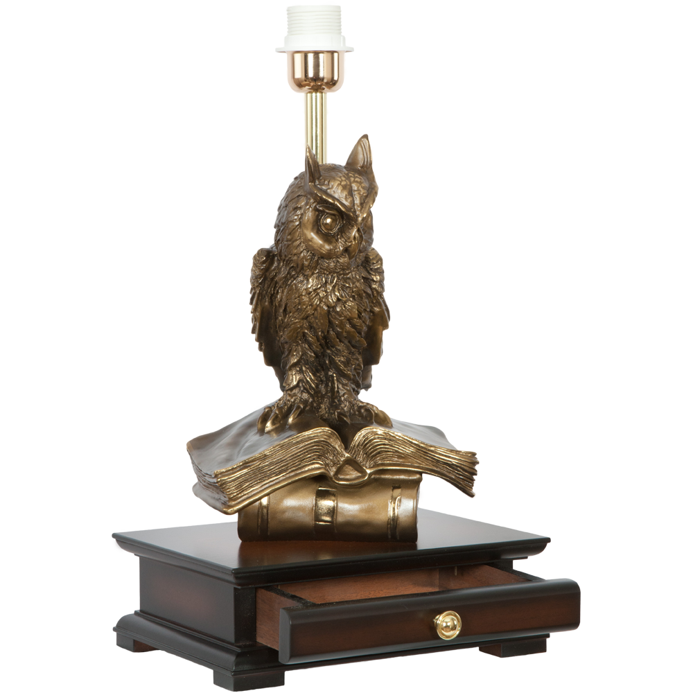 33006/1,34051 Настольная лампа с бюро Ученый Филин Маргарита Лаванда BOGACHO 4627138211540, 4627138151655 - Вид №5