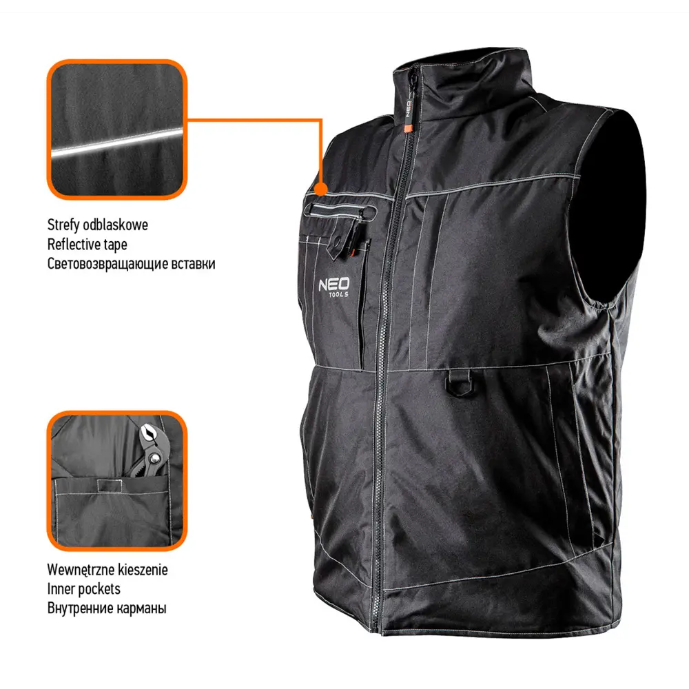 Жилет утепленный светоотражающий Neo Oxford, размер XXL/58 Neò STLM-2098049 - Вид №1