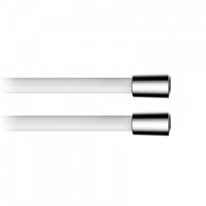 00050031 PREMIUM Гладкий шланг для душа 150 Белый-Хром GRB MIXERS