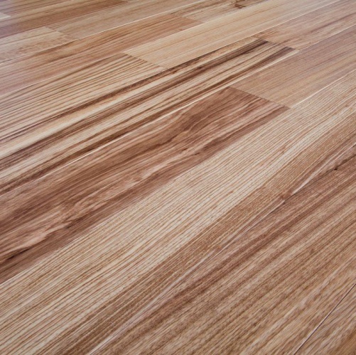 Массивная доска Magestik floor Под лаком (экзотика) Зебрано Натур (Гладкая) 910х120 мм MGK Magestic floor 2600300125 - Вид №1