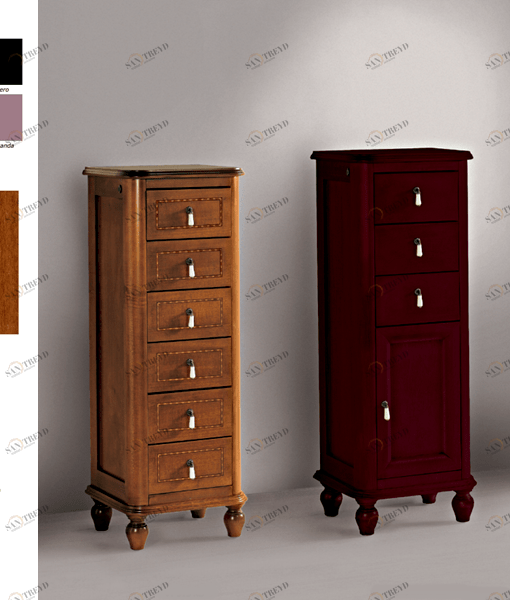 Il Tempo Del Тумба пенал Intarsio VT316 Classici INTARSIOVT316