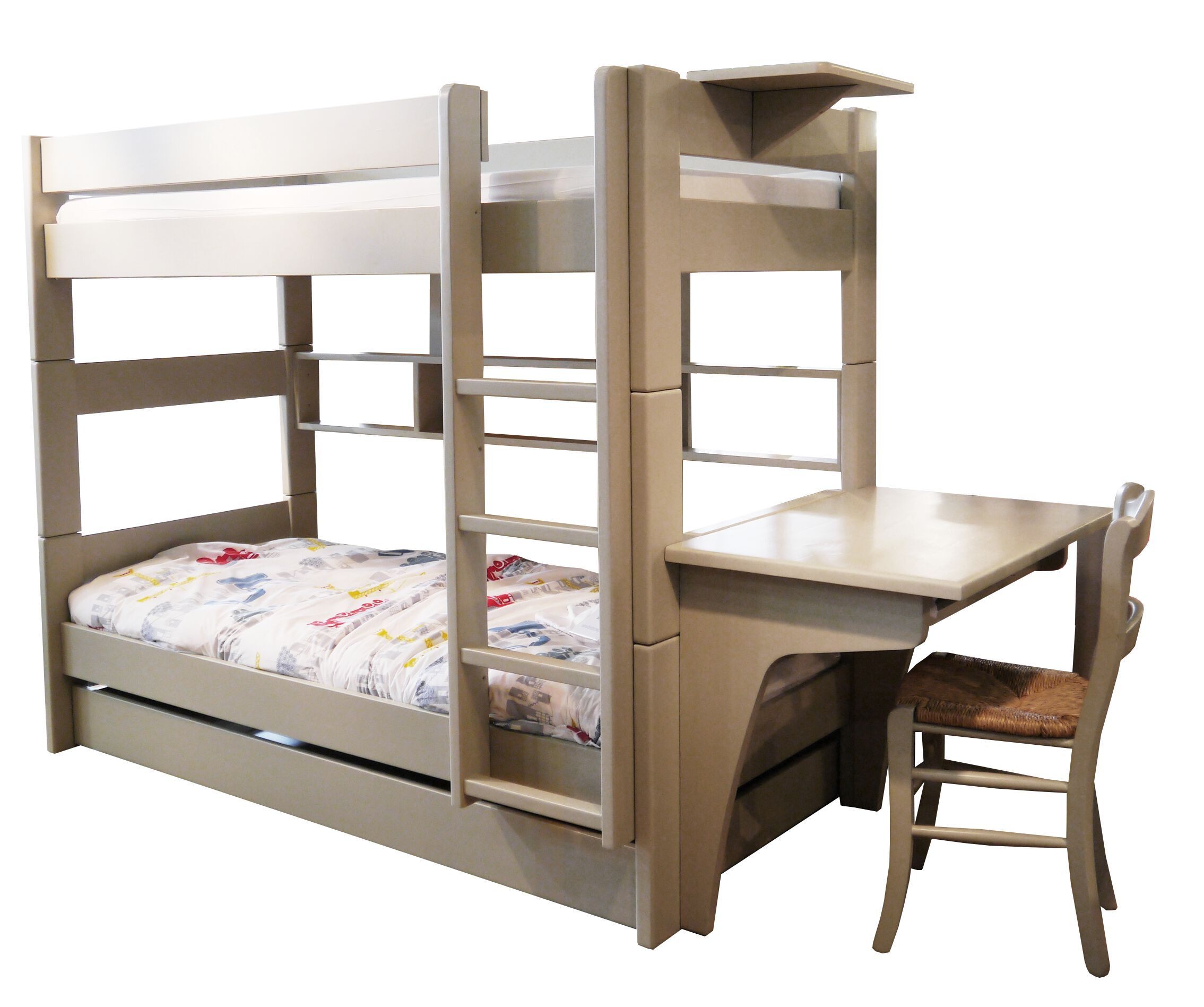 Деревянная двухъярусная кровать Mathy by Bols DOMINIQUE ARCH-00062983 - Вид №7