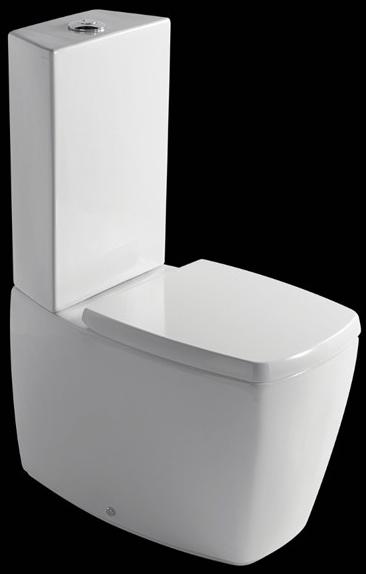 Компакт унитаз с бачком Белый Galassia Sa.02 Италия sun-id-1509353 - Вид №1