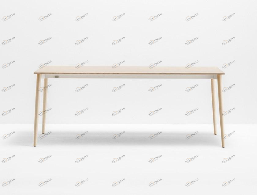 Pedrali Стол раздвижной прямоугольный из ясеня Malmö Tml