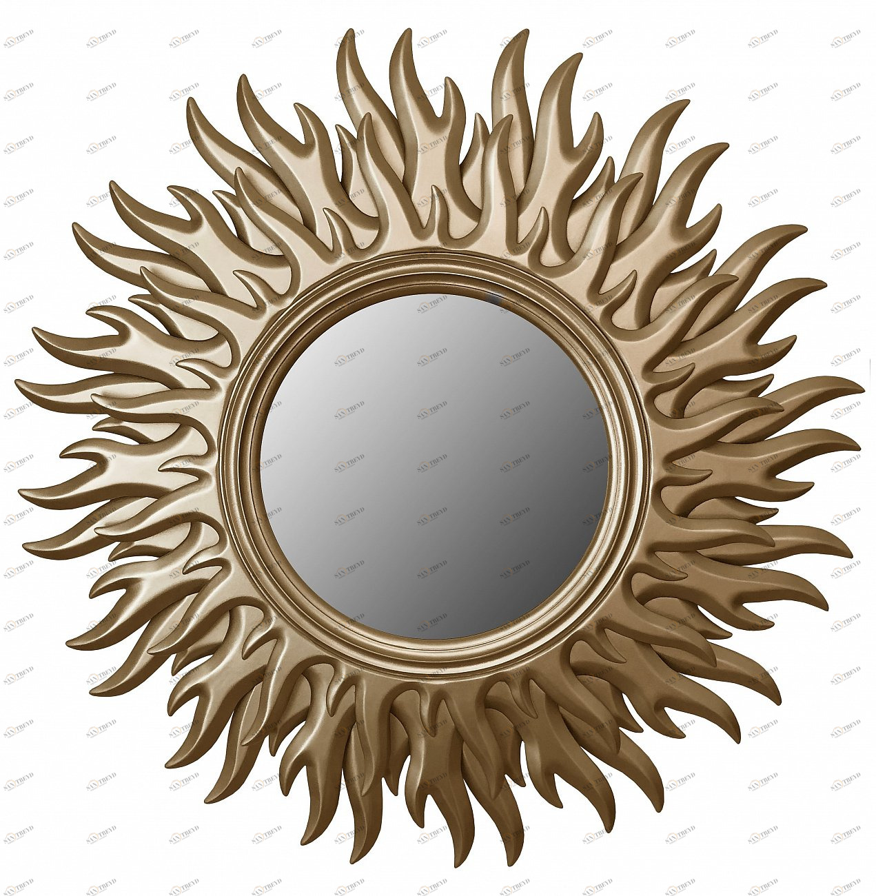 Золотое зеркало настенное Estrella IN SHAPE ESTRELLA 00-3860055 Золото