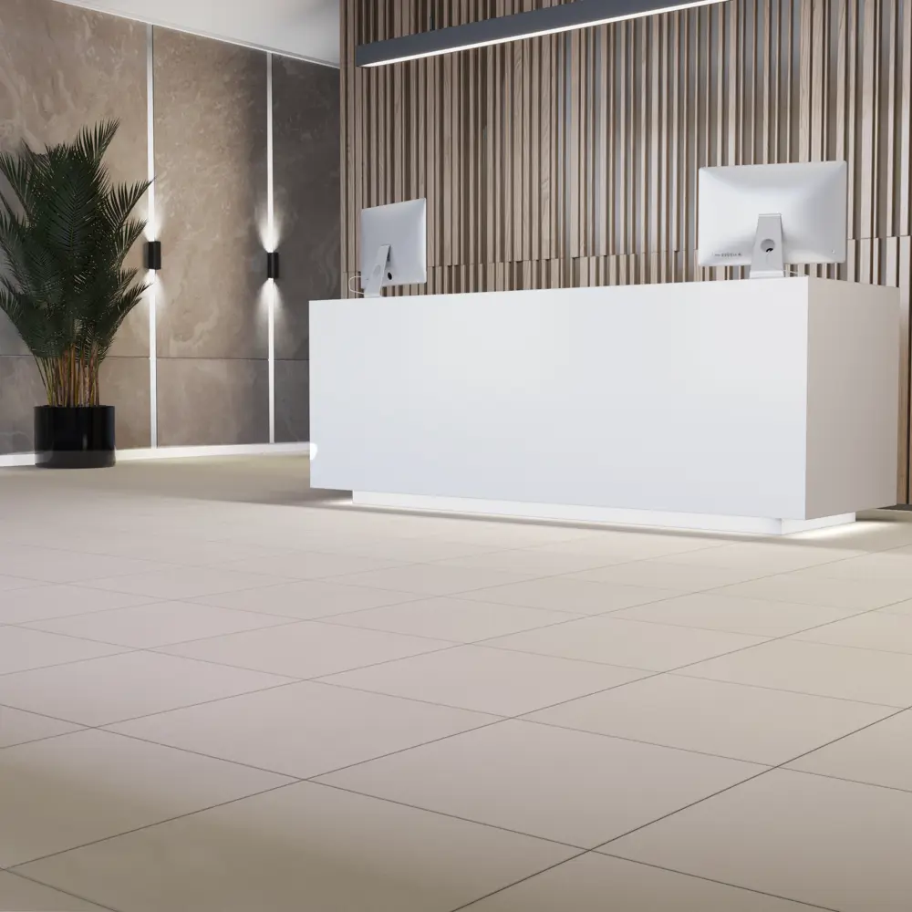 Керамогранит Ecogres EM01 бежевый 60×60 см для стен и фасадов 83882070 Керамический Гранит STLM-0045382