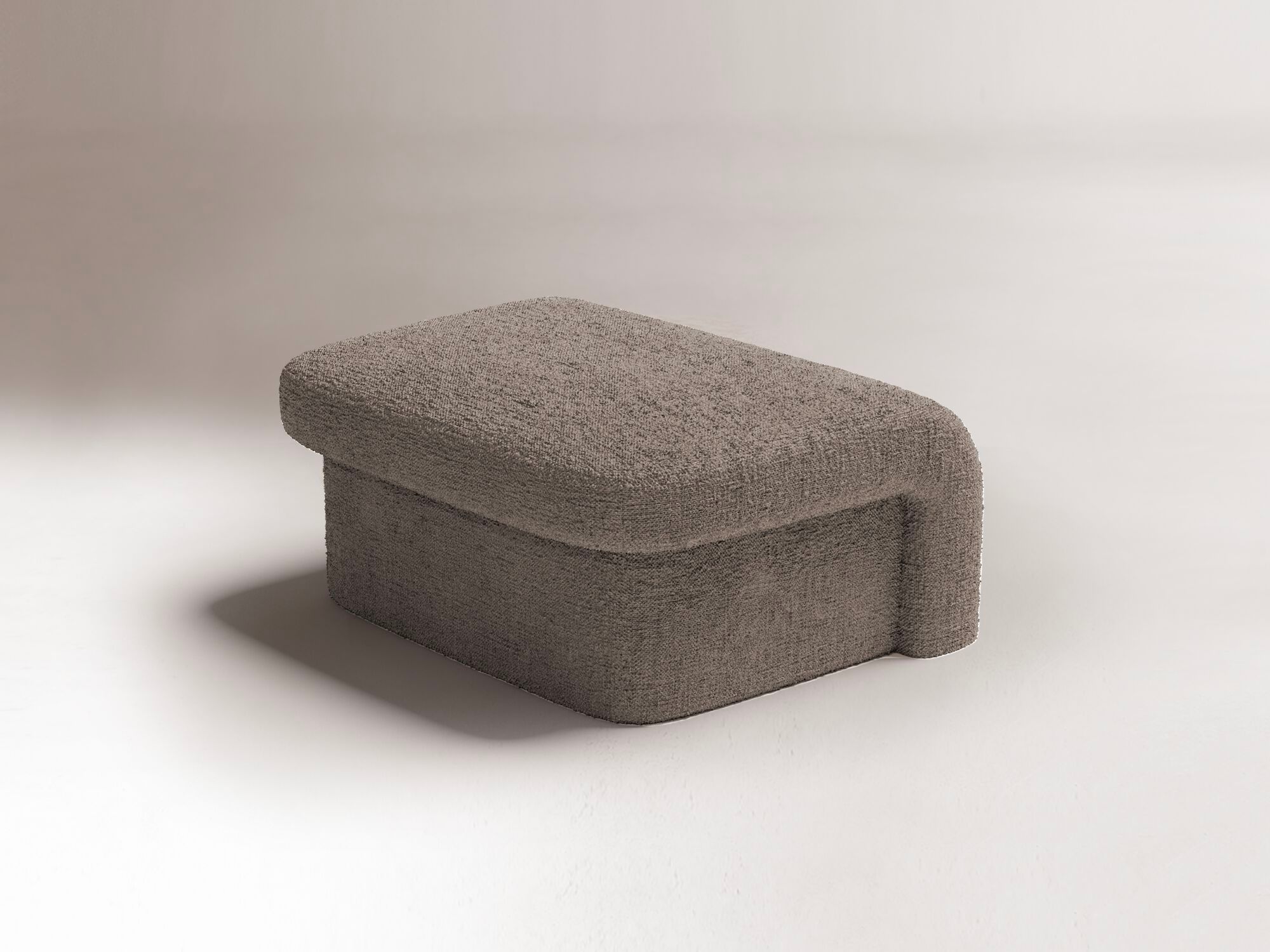 Квадратный пуф из ткани DOOQ слайд ARCH-00085855