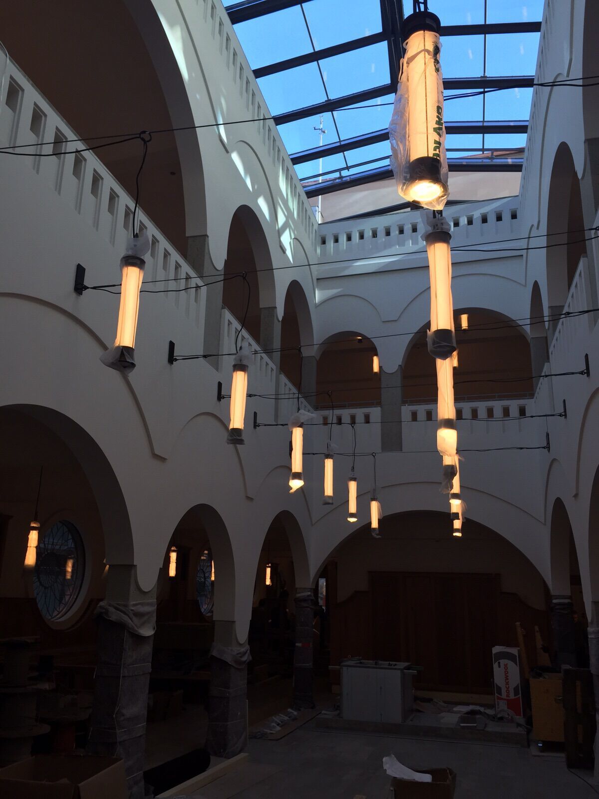 Выдувное стекло открытый подвесной светильник / подвесной светильник PARACHILNA Bai ARCH-00046486 - Вид №13