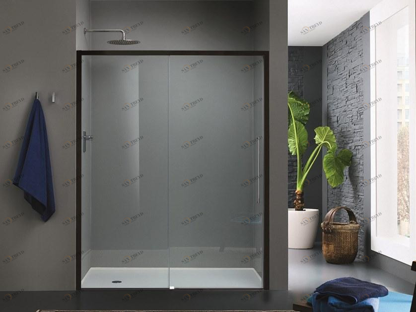 INDA® Душевая кабина стеклянная ниша с раздвижной дверцей Trendy design sun-id-1424609