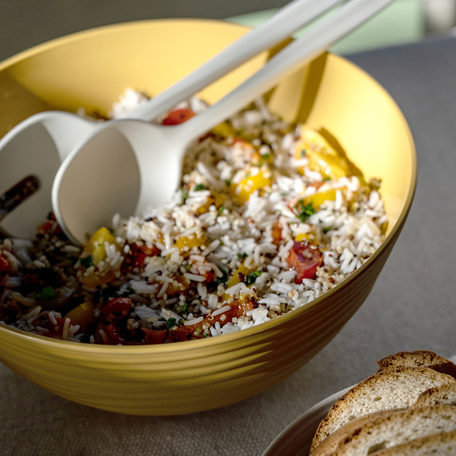 175001157 Миска с крышкой tierra 30 см голубая Guzzini  - Вид №4