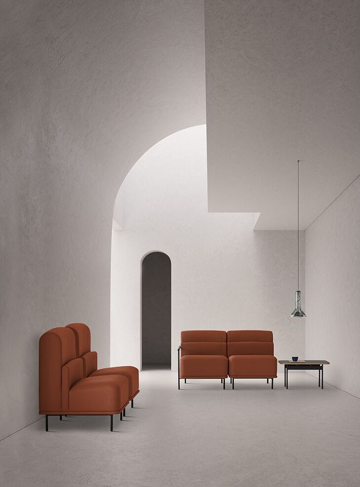 Тканевое кресло с подлокотниками Mobboli Mont Blanc ARCH-00010484