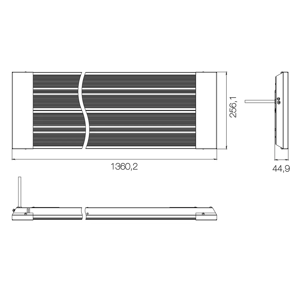 Обогреватель инфракрасный электрический AC Electric ACE-IP-2.0 2000 Вт STLM-2082524 - Вид №8