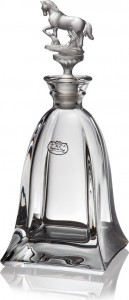 10558791 Cristal de Paris Графин Cristal de Paris для виски "Конь" 1л (сатин) Хрусталь