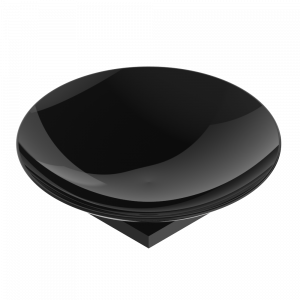 G79-544GM Мыльница на подставке, диаметр : 150 мм Thg-paris Cubica Покрытие PVD бронза