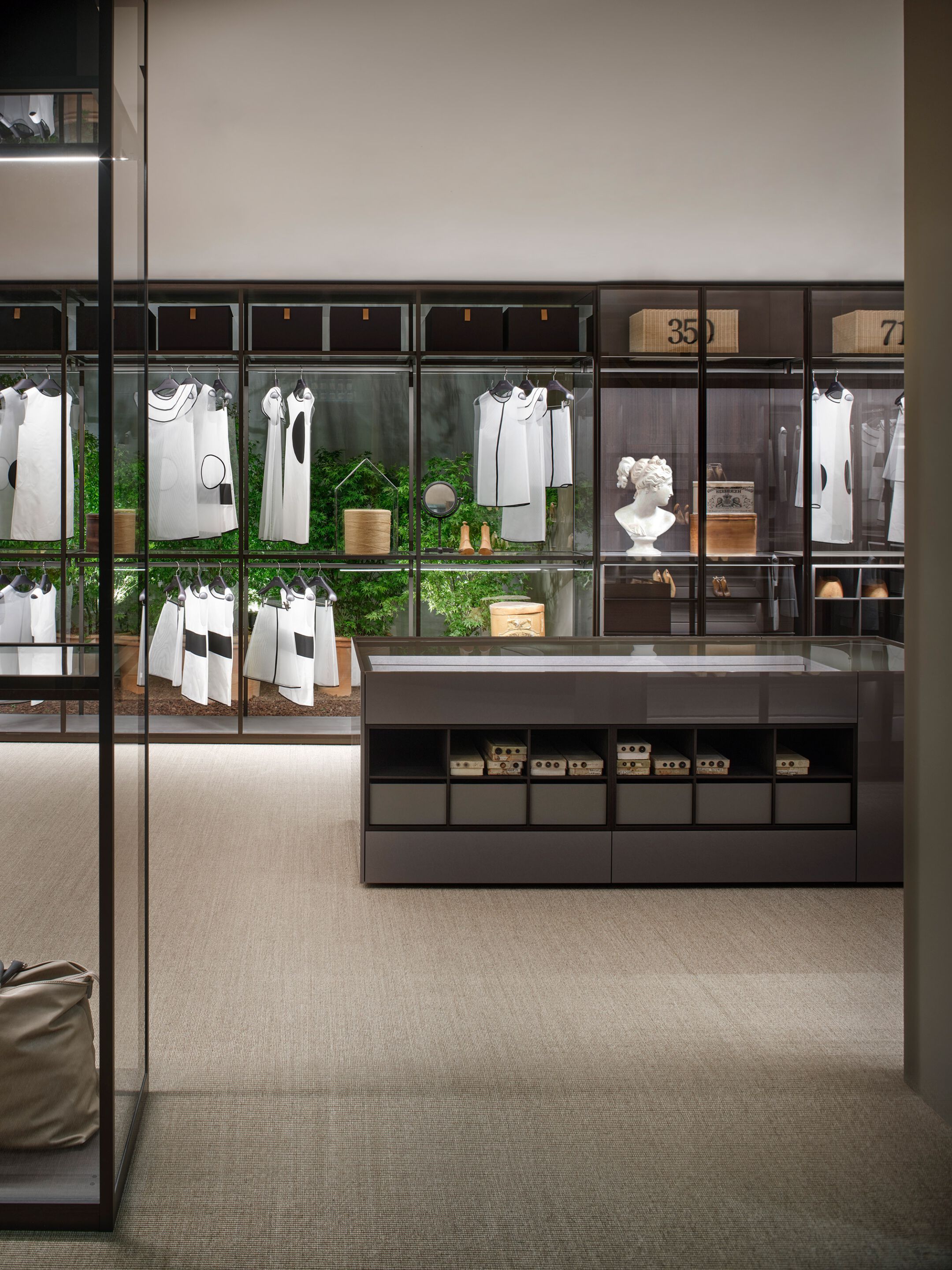 Секционный островной комод Porro хранение ARCH-00055729 - Вид №1