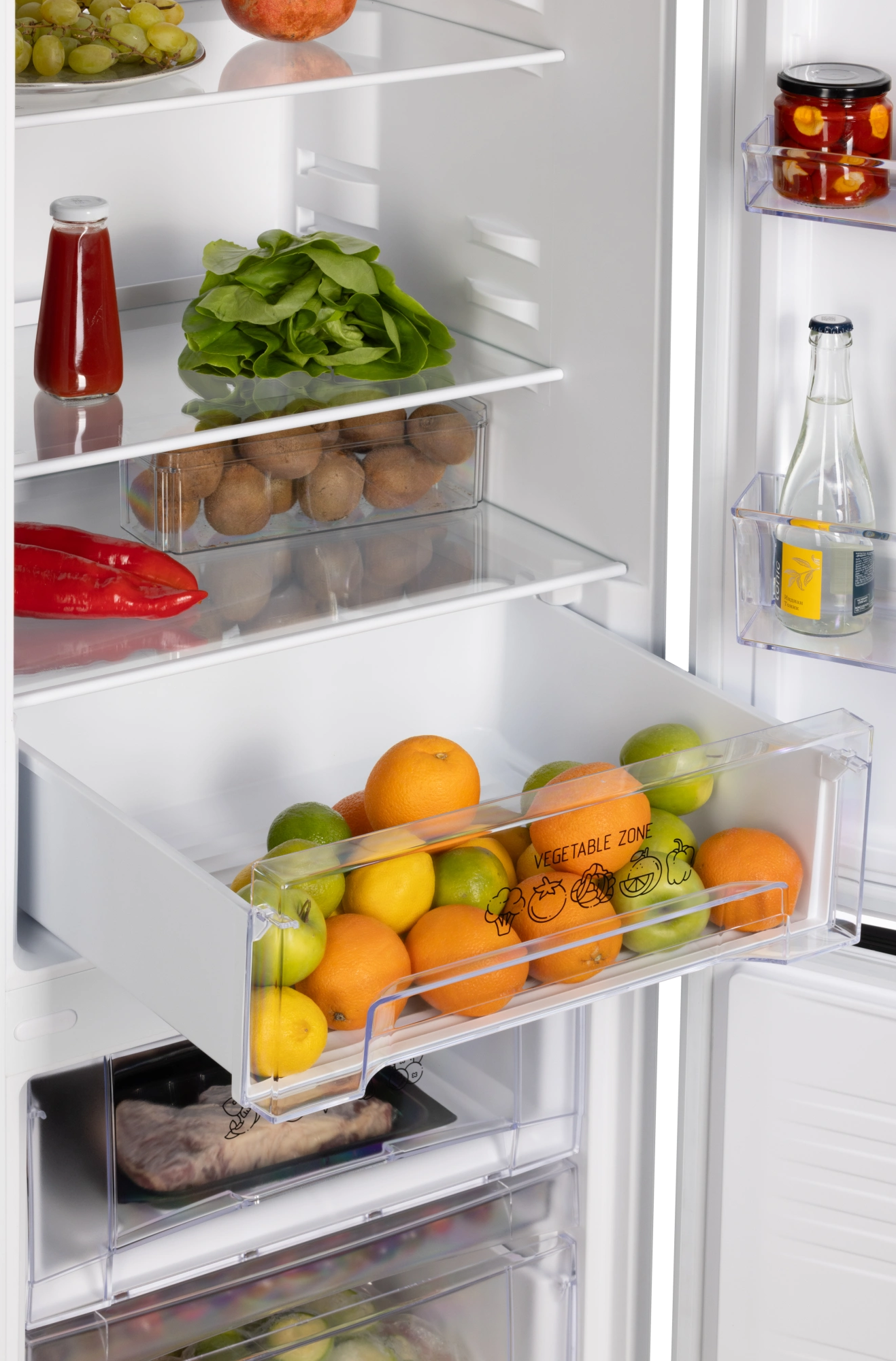 9291855 Холодильник с морозильником   NORD NRB 152 W белый STDN-0053968 - Вид №1