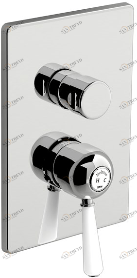 Fir Italia Смеситель для душа из хромированной латуни с переключателем Melrose 71 sun-id-1423652