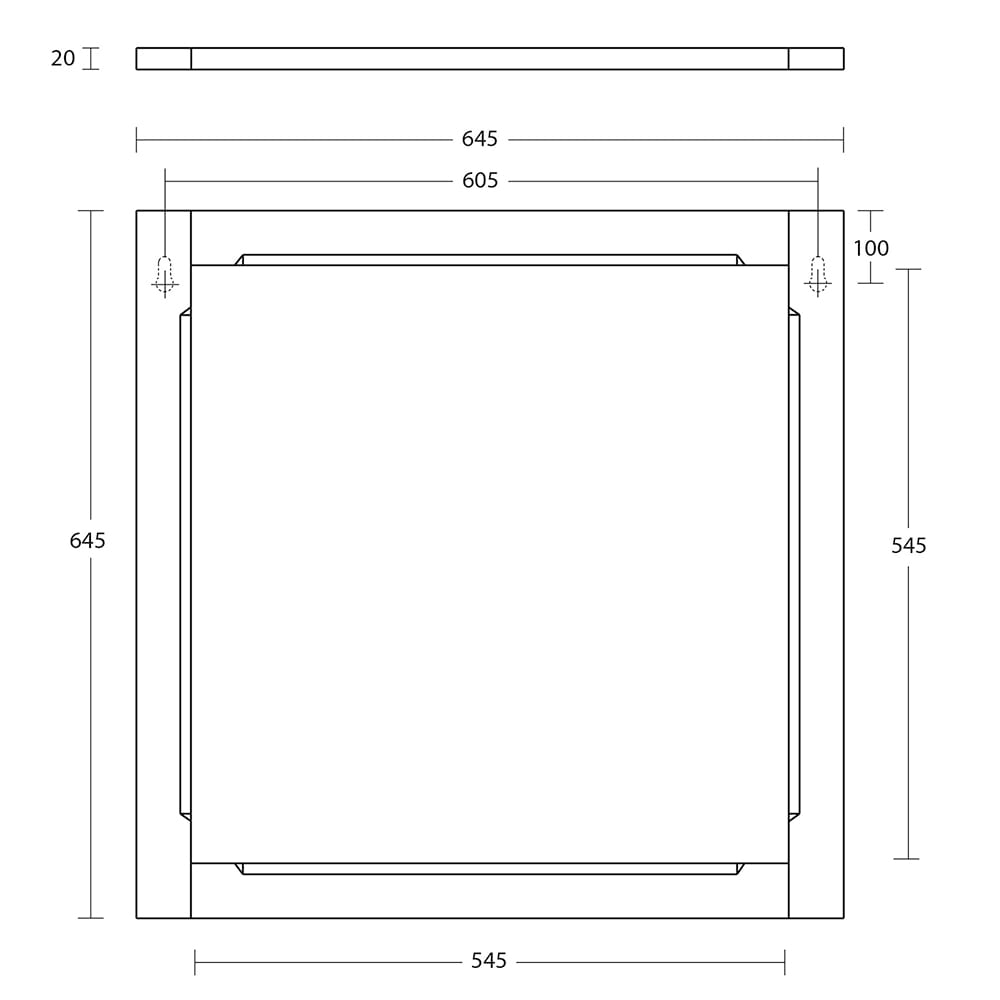 IMSR07 Бродвейское зеркало Carlyon Imperial  - Вид №2