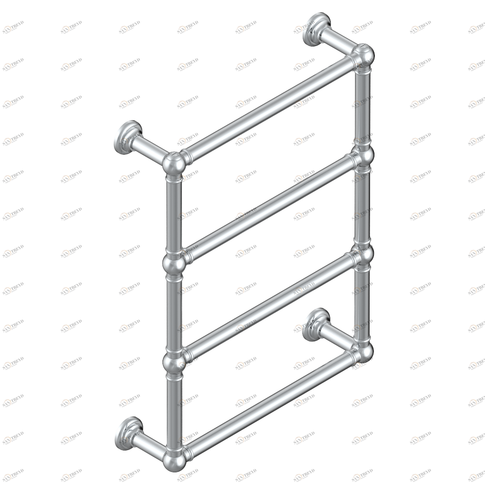 B6A-TWT4E Полотенцесушитель Традиционный, 4 перекладины, 625 мм x 825 мм, электрический Thg-paris Sèche-serviettes Traditionnel Матовый хром B6A-TWT4E CAT.A