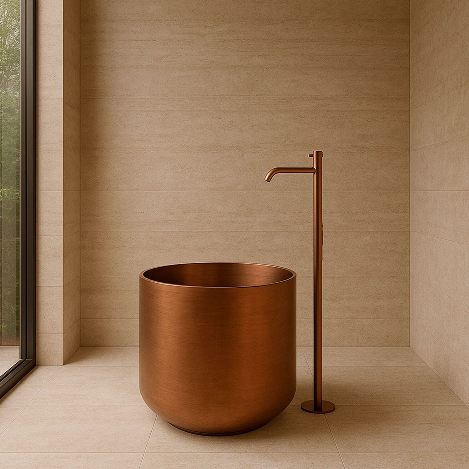 Смеситель для ванны / Смеситель для раковины из нержавеющей стали SINED CALASETTA ARCH-00044506 - Вид №1