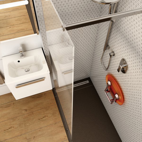 Унивеpсальное сиденье для душа OVO-P-CLEAR Ravak B8F0000000 - Вид №11