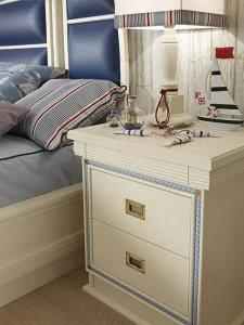 Caroti Лаковая прикроватная тумба с ящиками Cordage