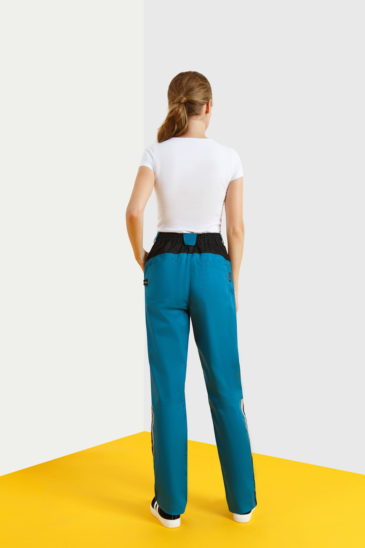 5027161 Костюм  женский аквамарин черный STATUS  Женская размер 60-62/170-176  - Вид №19