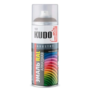 Эмаль аэрозольная универсальная KUDO глянцевая цвет шоколадно-коричневый 520 мл