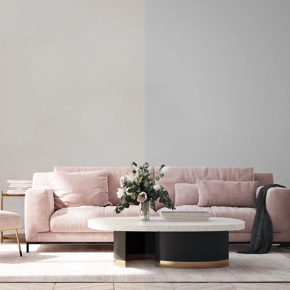 WALLSECRET Flamingo - Флизелиновые обои бежевого оттенка 1.06 м 89395602 STLM-1541193 - Вид №5