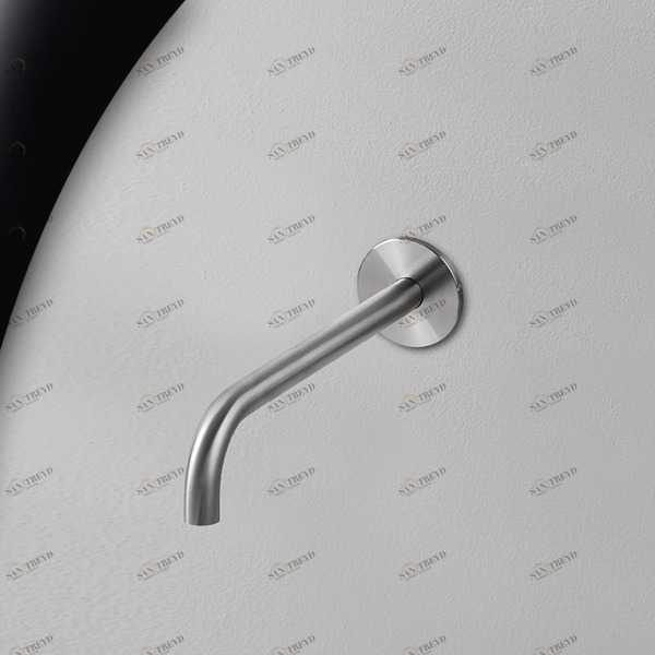 Излив для раковины сталь матовая TOOX Radomonte CHV25S