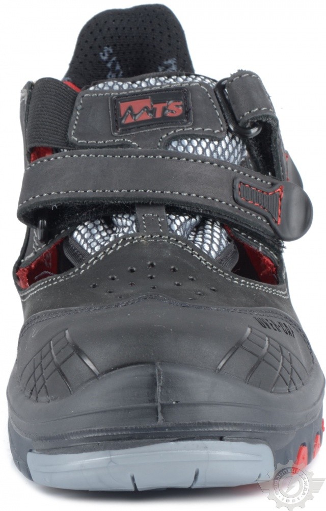 61363 Сандалии  с композитным подноском черные MTS  Распродажа спецобуви размер 41  - Вид №1