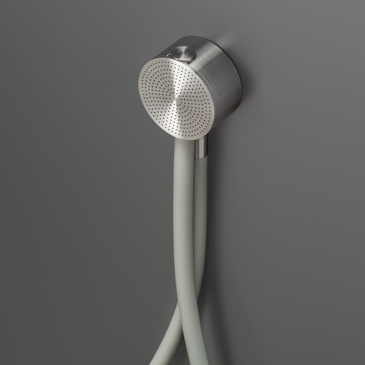 R ound ручной душ диаметр 65 мм с кронштейном и подключения воды  FRE200 CEADESIGN  - Вид №1