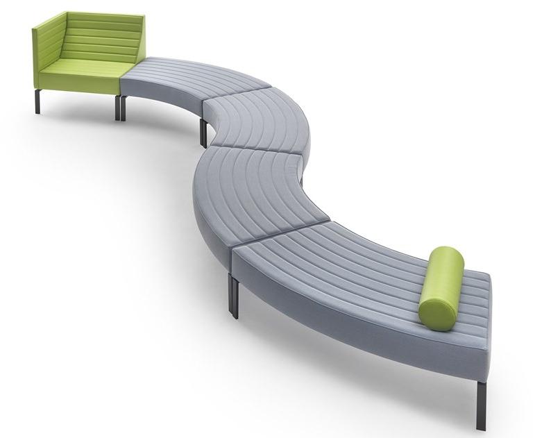 Marelli Модульные скамейки для лаунж-зон Stripes sun-id-1388728 - Вид №1