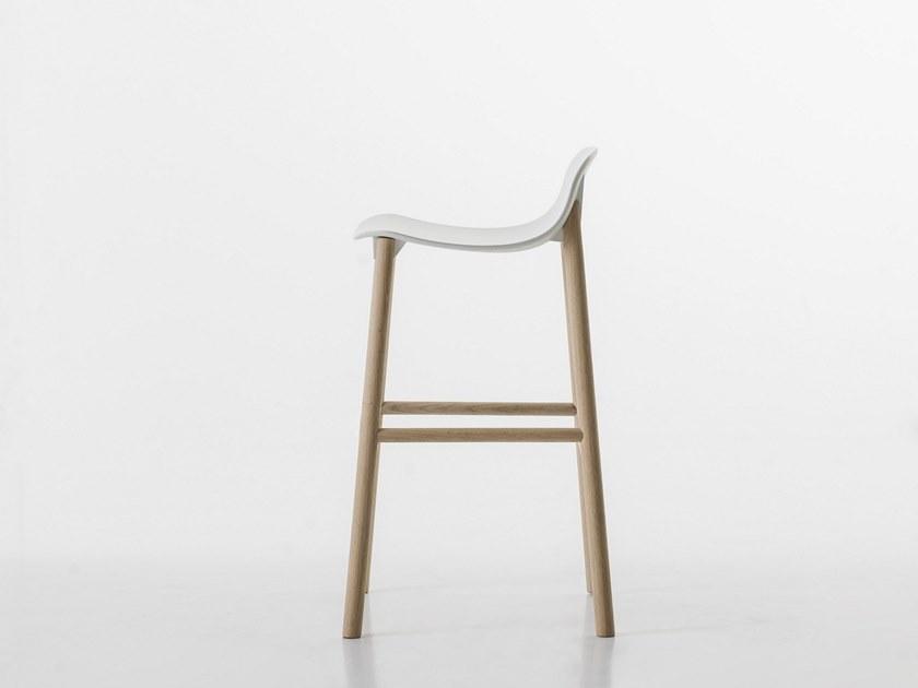 Kristalia Барный стул из полиуретана со спинкой Sharky sun-id-1443826 - Вид №12