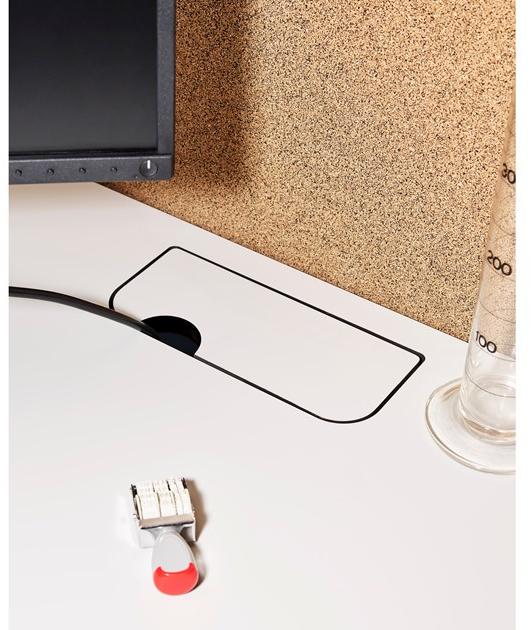 Manerba Рабочий стол с пробковой ширмой Apollo sun-id-1497476 - Вид №2