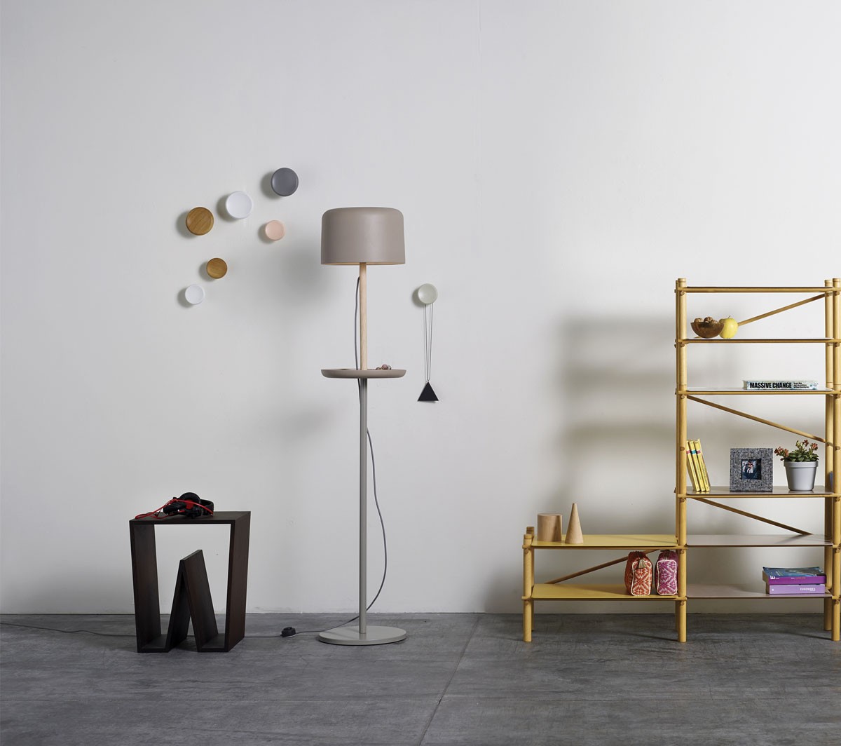 Ex.T Finferli Настенная вешалка серая EXFINFP/GREY  - Вид №3