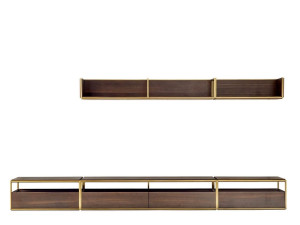 ТВ шкаф с книжным шкафом