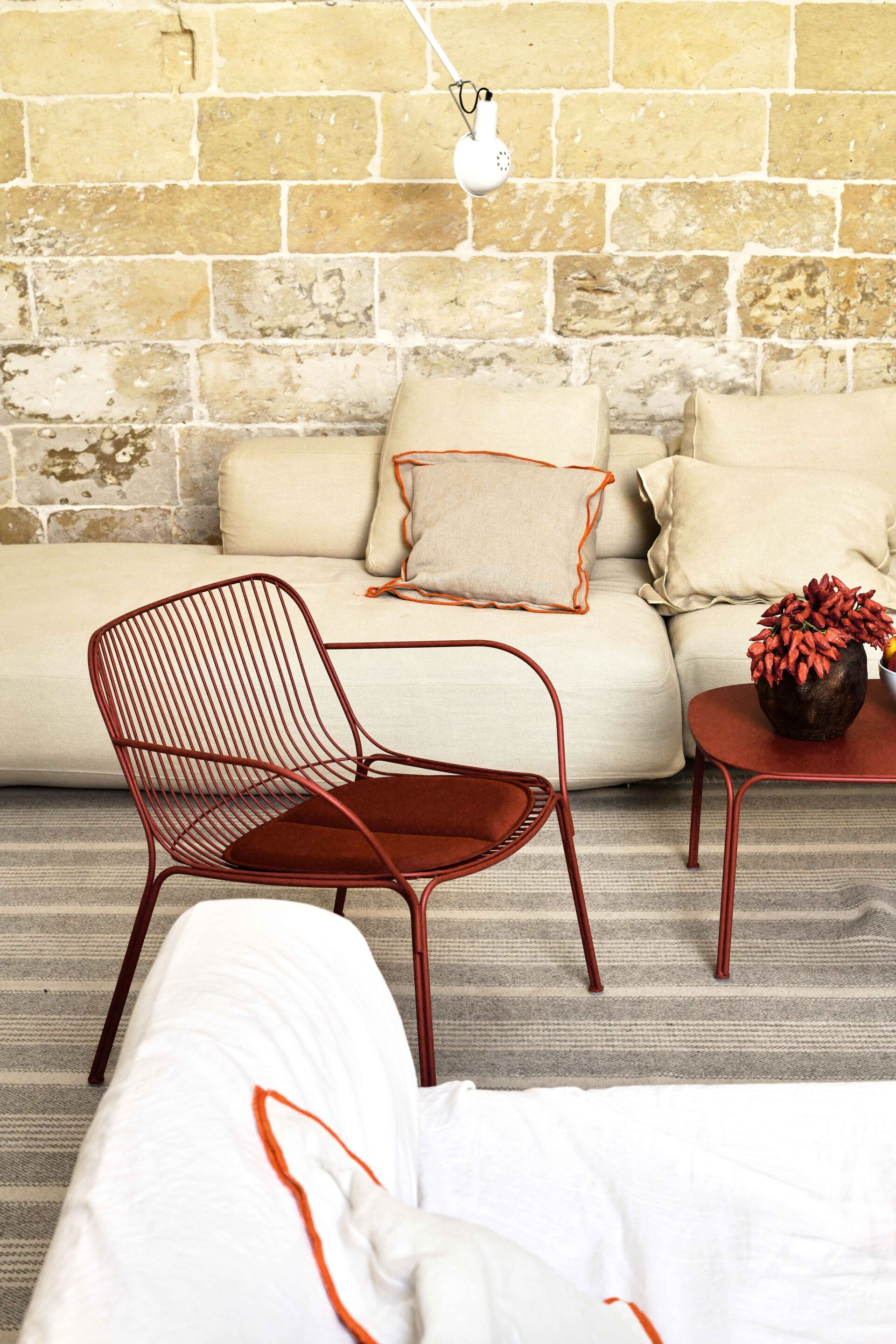 Садовое кресло из оцинкованной стали с подлокотниками Kartell Hiray ARCH-00023040 - Вид №7