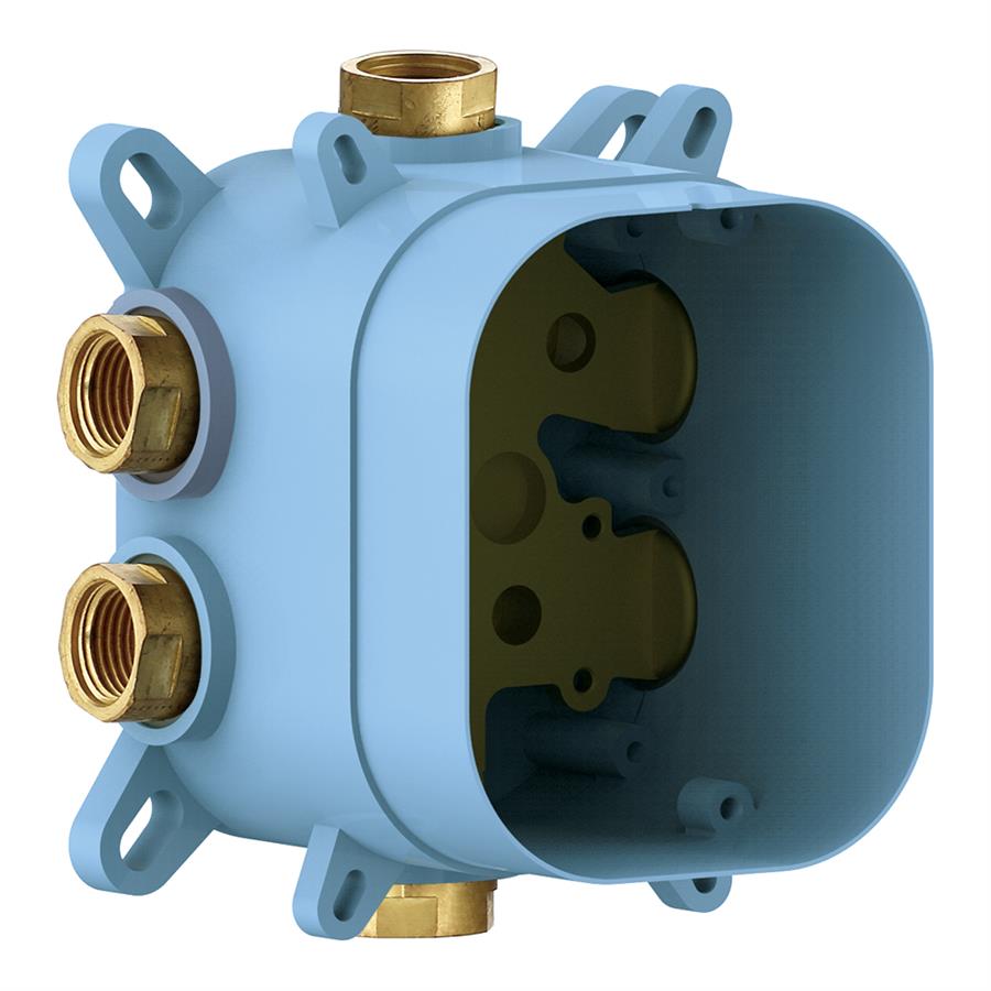 BB45037101 Bienbanyo Смеситель для ванны скрытого монтажа с проточной камерой - скрытая часть 