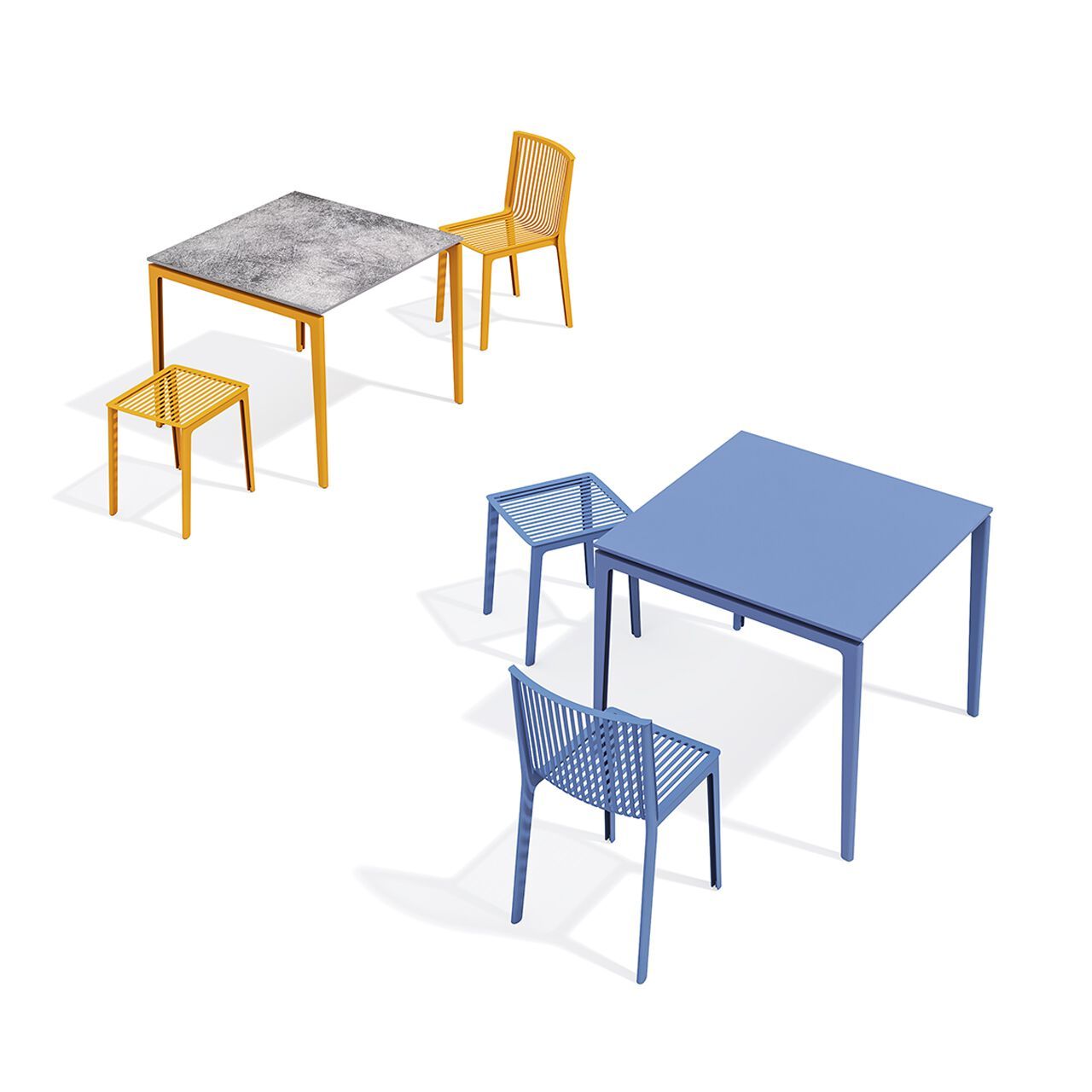 Стальной стул с порошковым покрытием BABEL D ARCH-00101869 - Вид №5