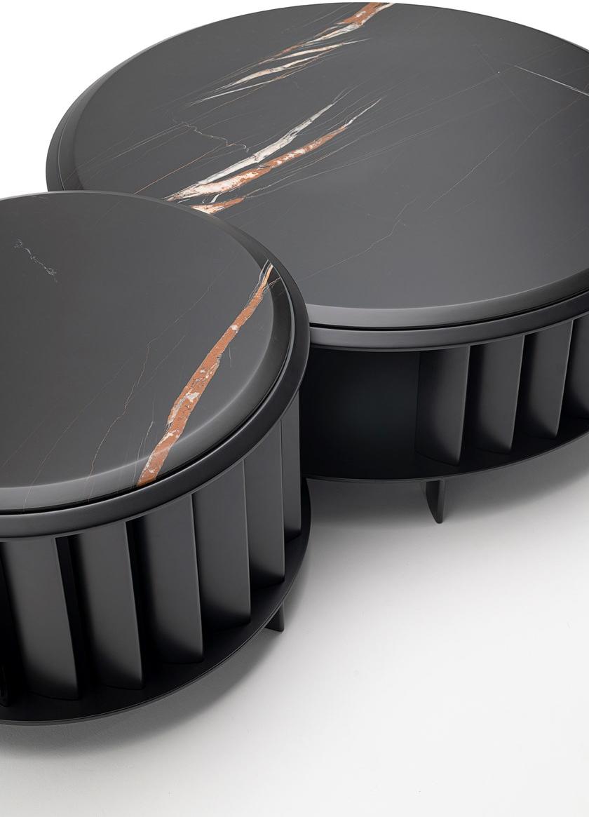 Living Divani Круглый журнальный столик с вещевым ящиком Islands sun-id-1476664 - Вид №4