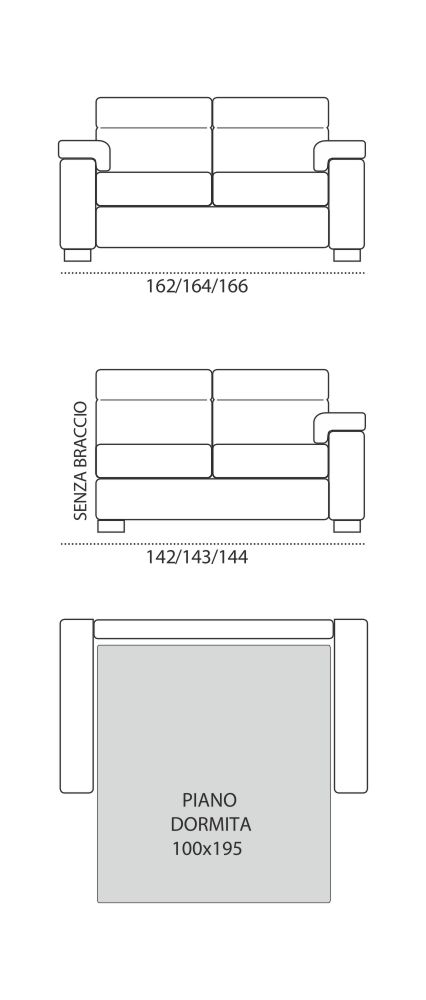 Диваны Divano 2 Posti – 2 Relax Spaziorelaxitalia  Europa Europa Divano 2 Posti – 2 Relax - Вид №8