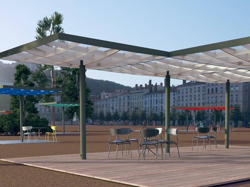 mmcité1 Многофункциональный навес с подсветкой sun-id-1400510 - Вид №5