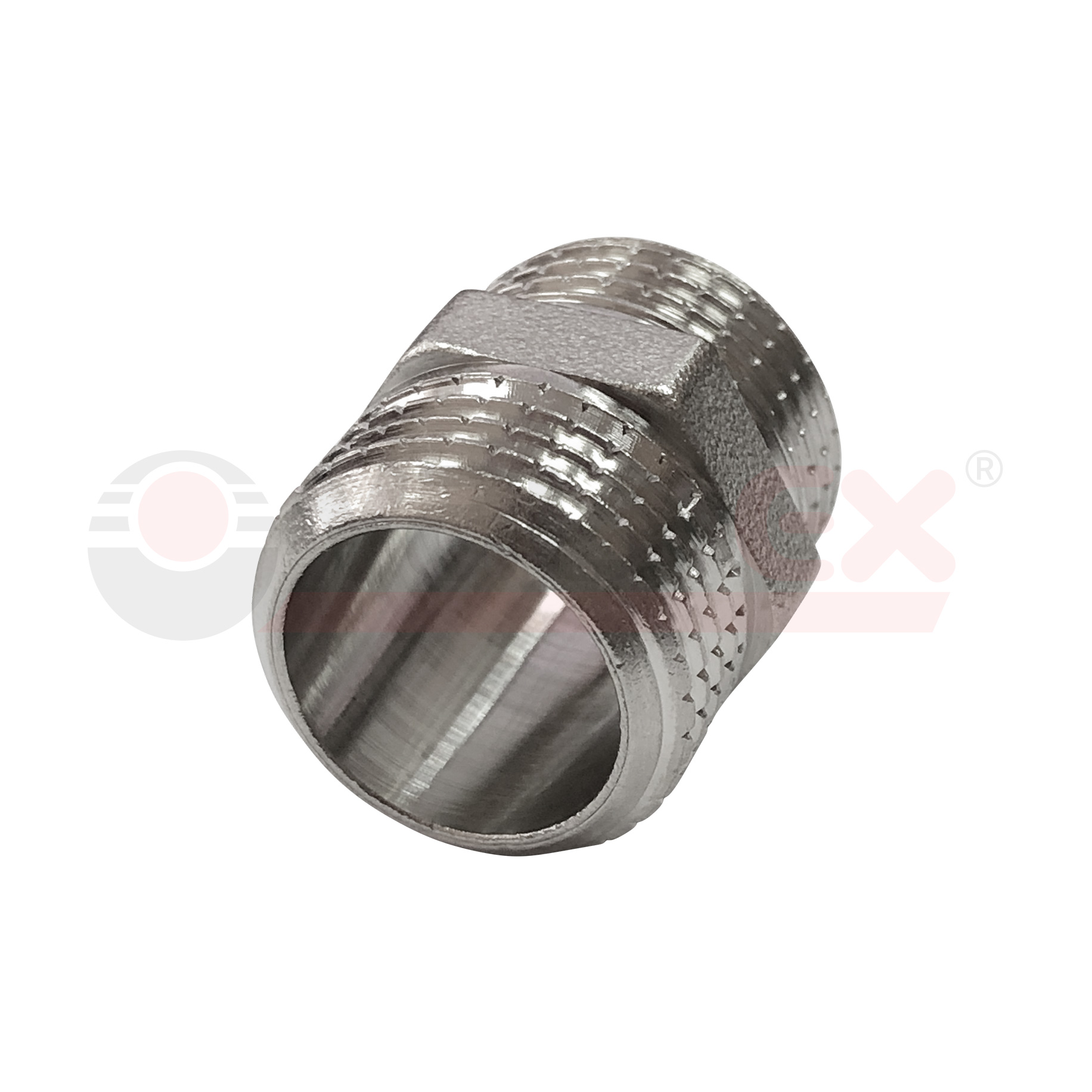 VF.582.N.012 Valfex Ниппель с никелевым покрытием (наруж.-наруж.) 