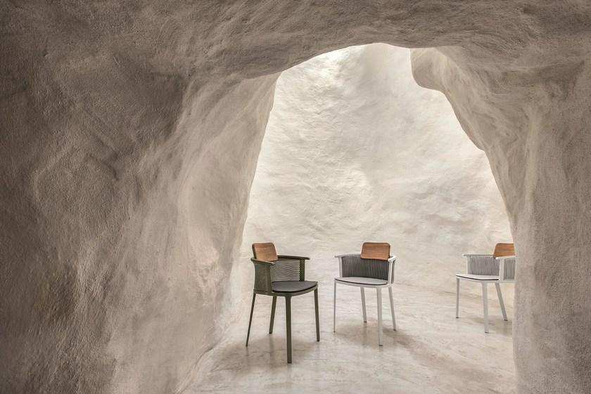 Ethimo Штабелируемый садовый стул из алюминия Nicolette Nipdim__t - Вид №12