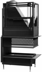 Metalfire Дровяной камин трехсторонний Universal