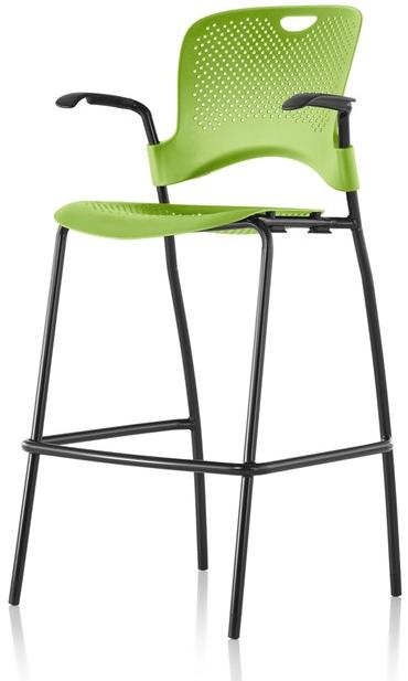 Herman Miller Высокий штабелируемый стул из нейлона® с подлокотниками Caper sun-id-1515811 - Вид №1