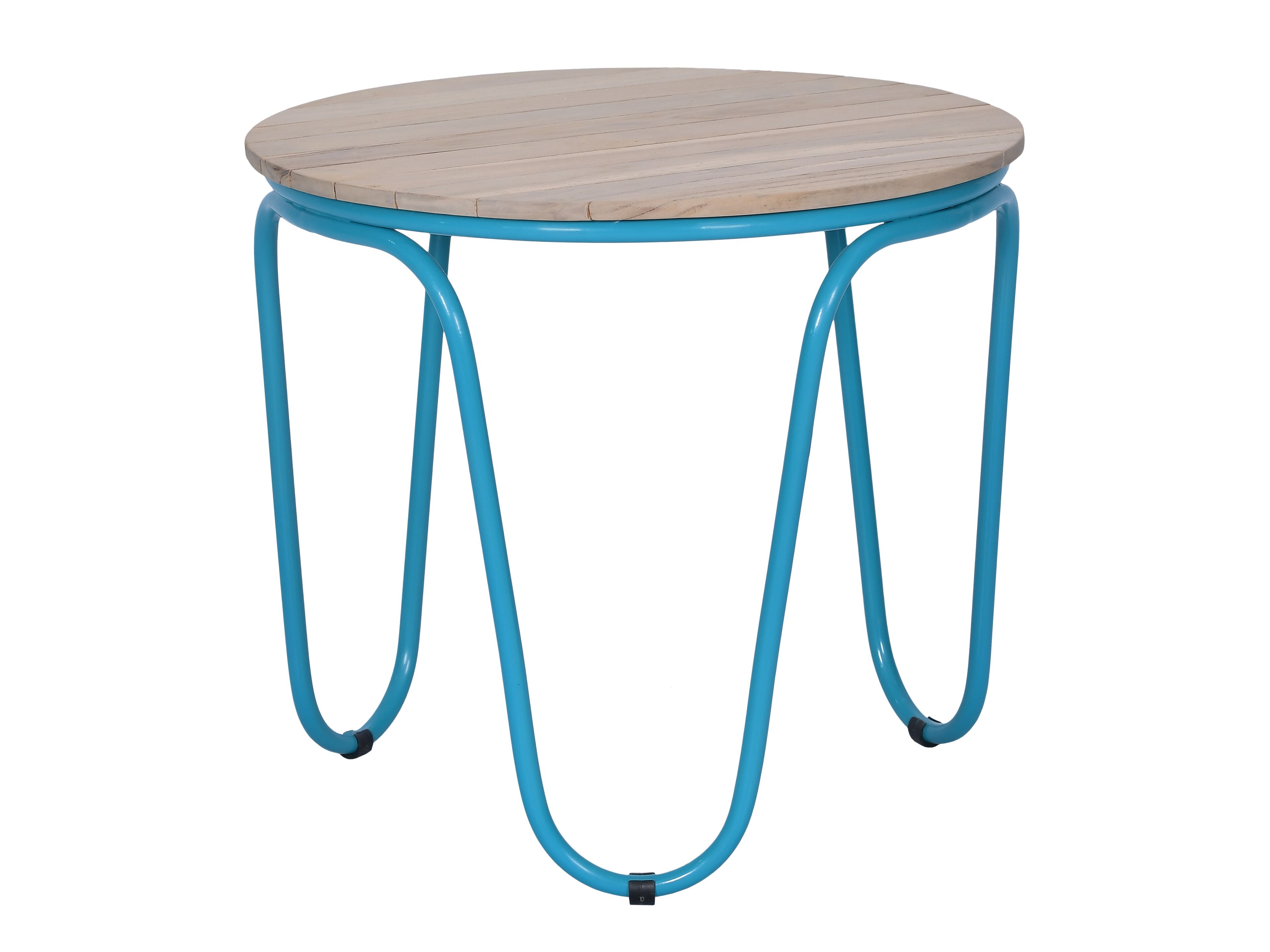 Круглый деревянный журнальный столик для сада cbdesign Lucie ARCH-00118817 - Вид №9